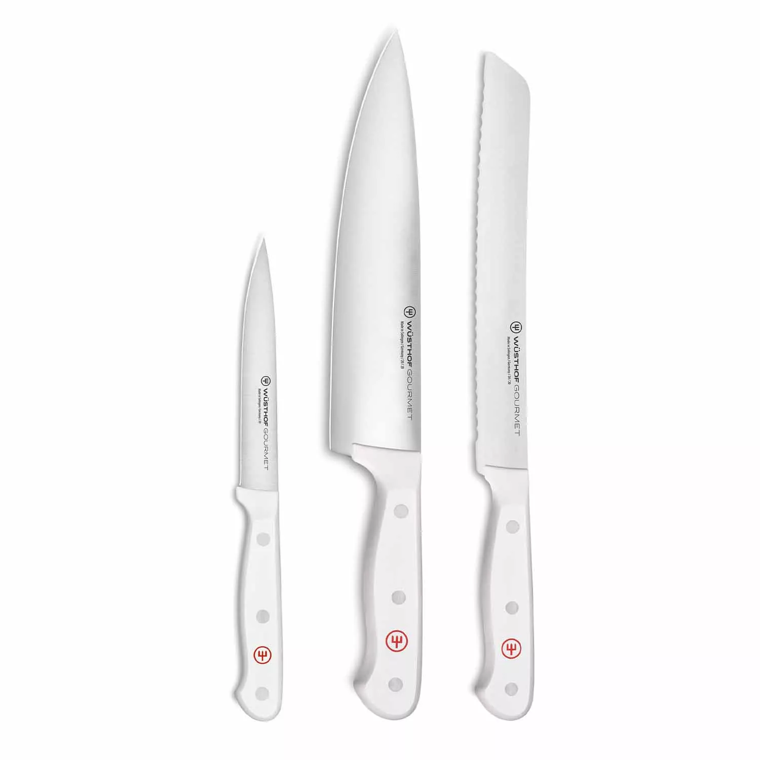 KitchenAid Classic Forged 3-Piece Triple Rivet Starter Cutlery Set