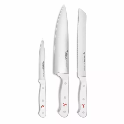 Wüsthof - Three Piece Cook's Set - 3 1/2 Paring Knife, 6 Utility Knife,  and 8 Cook's Knife (9608)