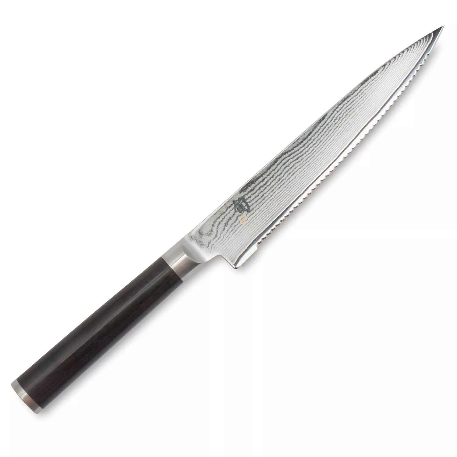 Shun Classic Serrated Utility Knife, 6"