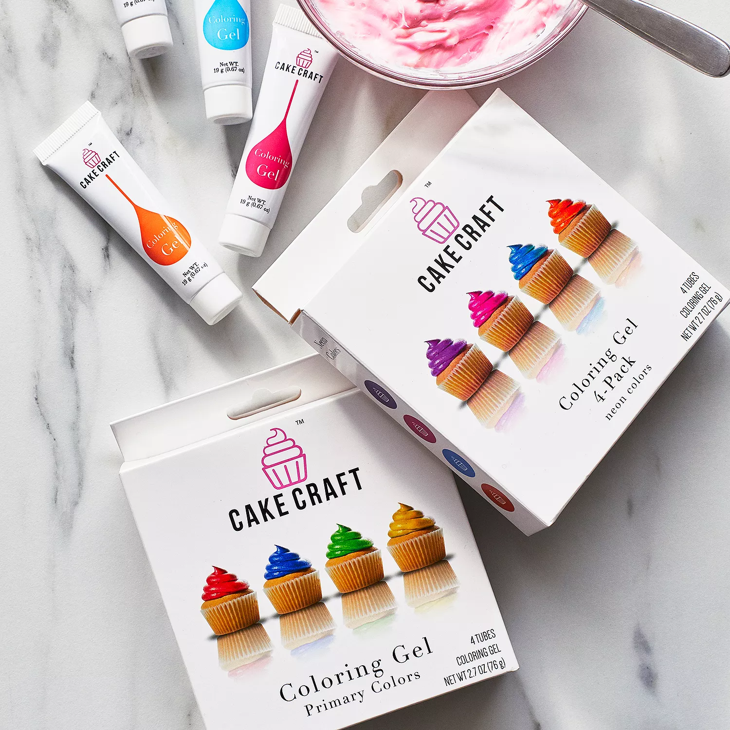 Cake Craft 4-Pack Color Gel Kit