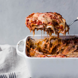 Online Prep Now, Eat Later: Homemade Lasagna (Eastern Time)