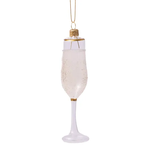 Sur la table Champagne Flute Ornament