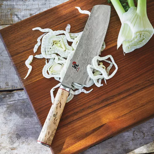 Miyabi Birchwood Nakiri Knife, 7&#34;