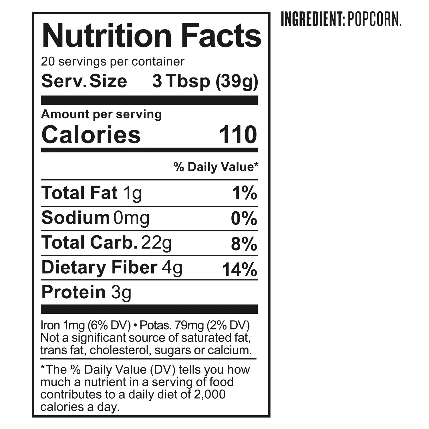 Sur La Table Big & Yellow Popping Corn