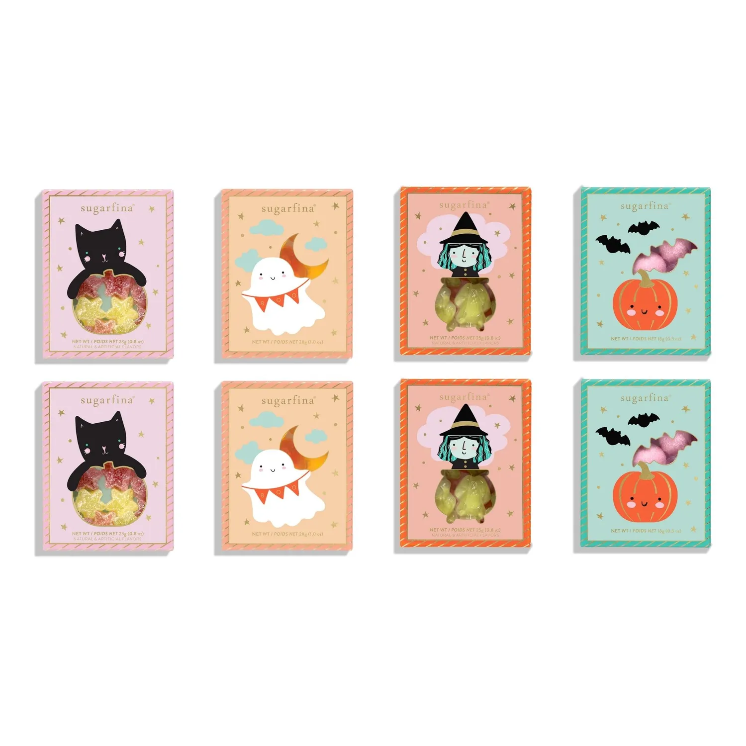 Sugarfina Halloween Pumpkin Bento, Set of 2