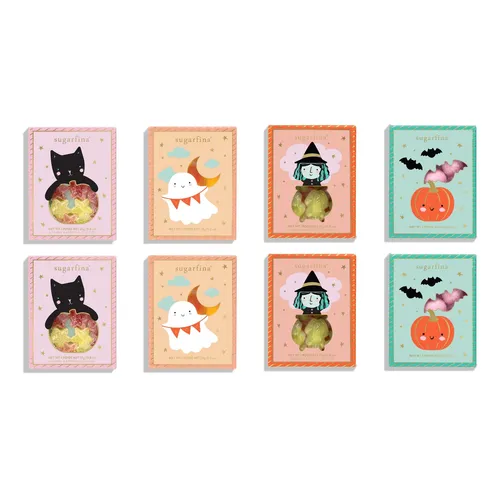 Sugarfina Halloween Pumpkin Bento, Set of 2