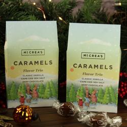 McCrea’s Candies Holiday Caramel Gable Box, Set of 2