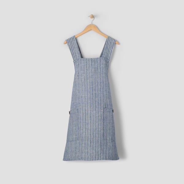 Sur La Table Stripe Linen Smock Apron