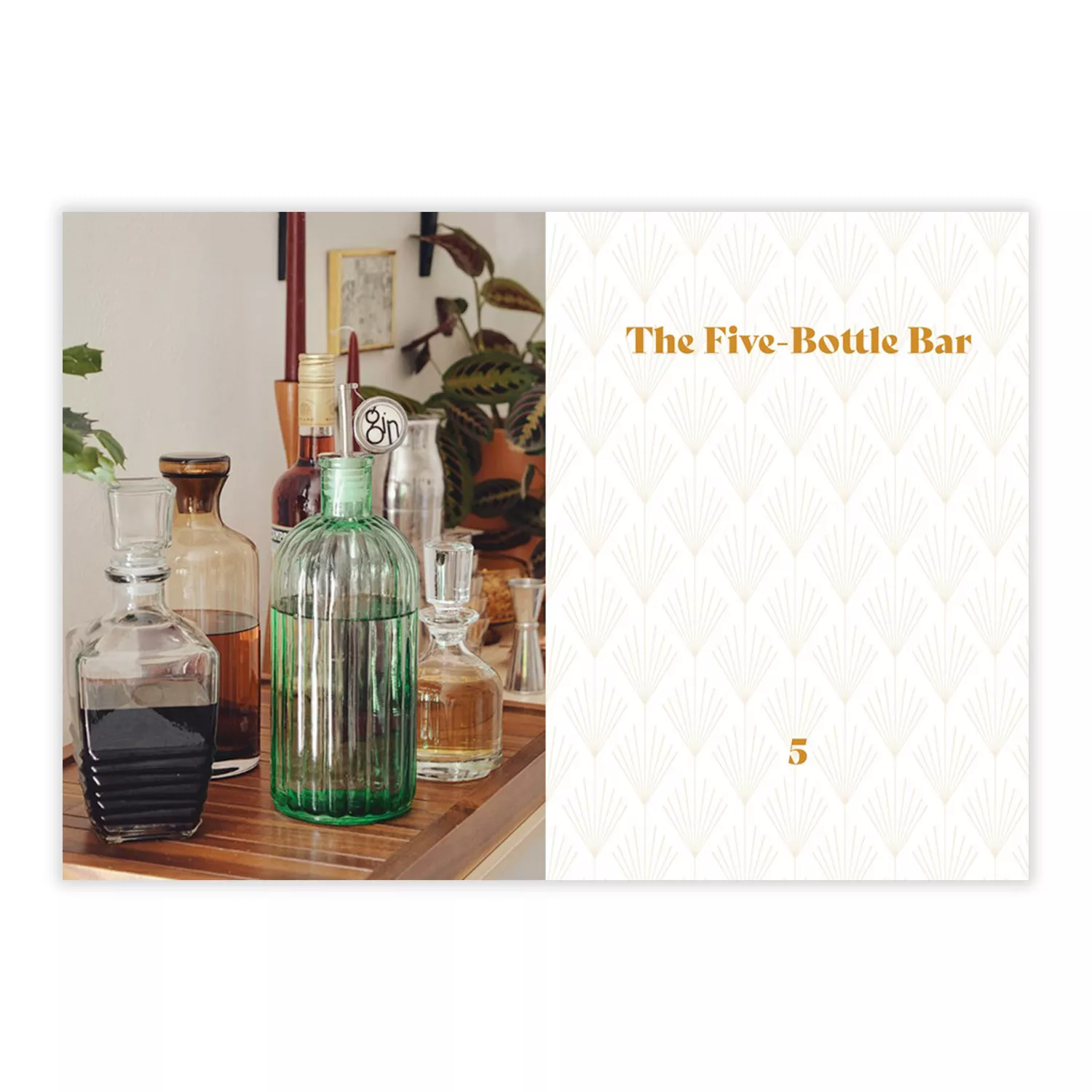 The Five-Bottle Bar: A Simple Guide to Stylish Cocktails 