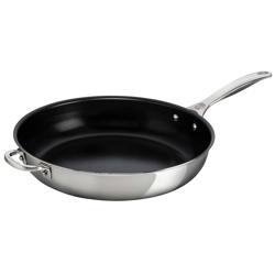 Le Creuset Stainless Steel Nonstick Skillet, 12"