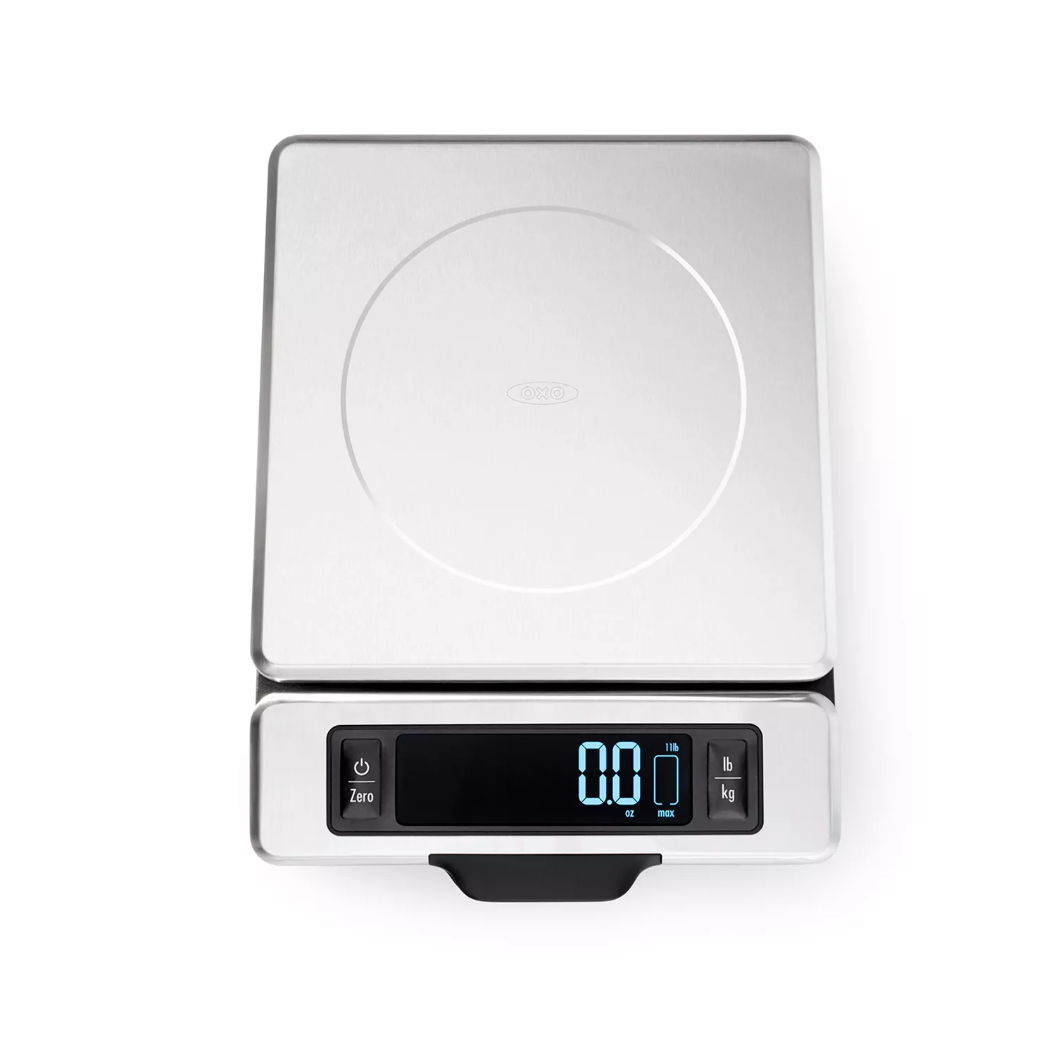 OXO 11-lb. Stainless Steel Scale with Pull-Out Display