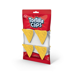 Fred Tortilla Chip Bag Clips, Set of 4