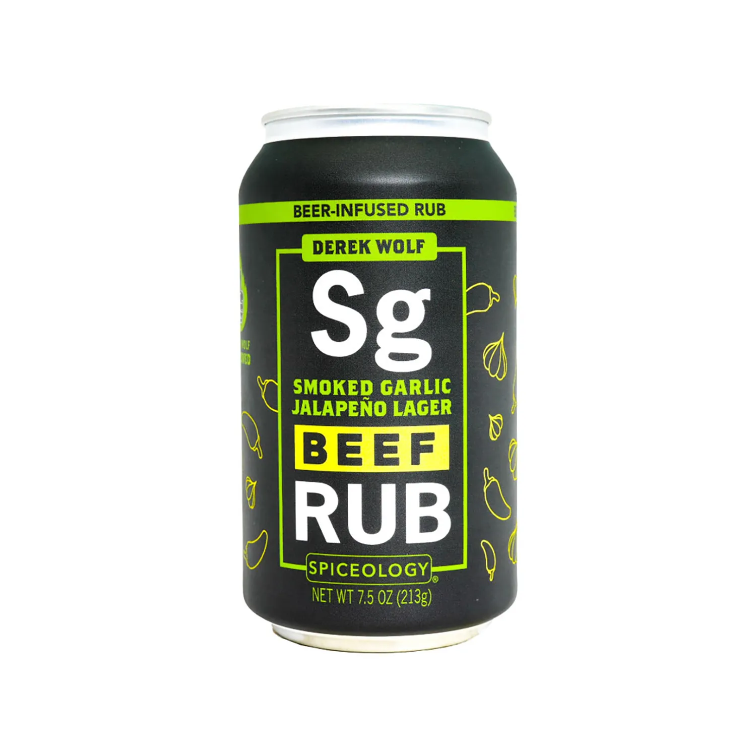 Spiceology Derek Wolf Beer-Infused Rub Sampler, Set of 4
