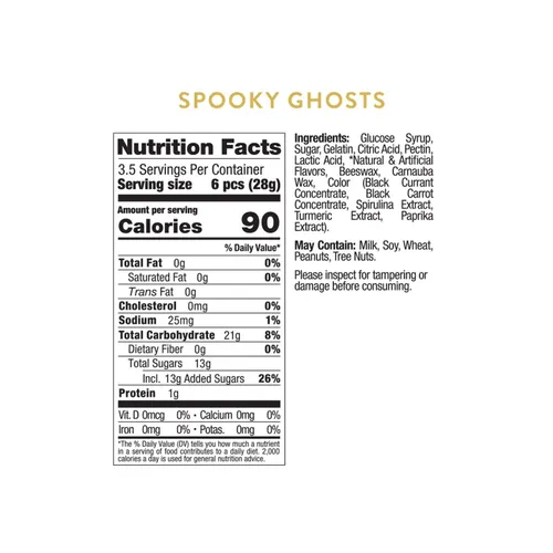 Sugarfina Spooky Ghosts Gummies, Set of 4