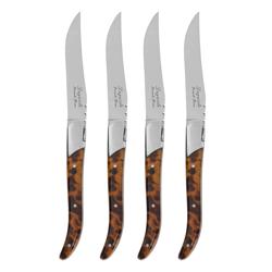 French Home Laguiole Steak Knives, Set of 4