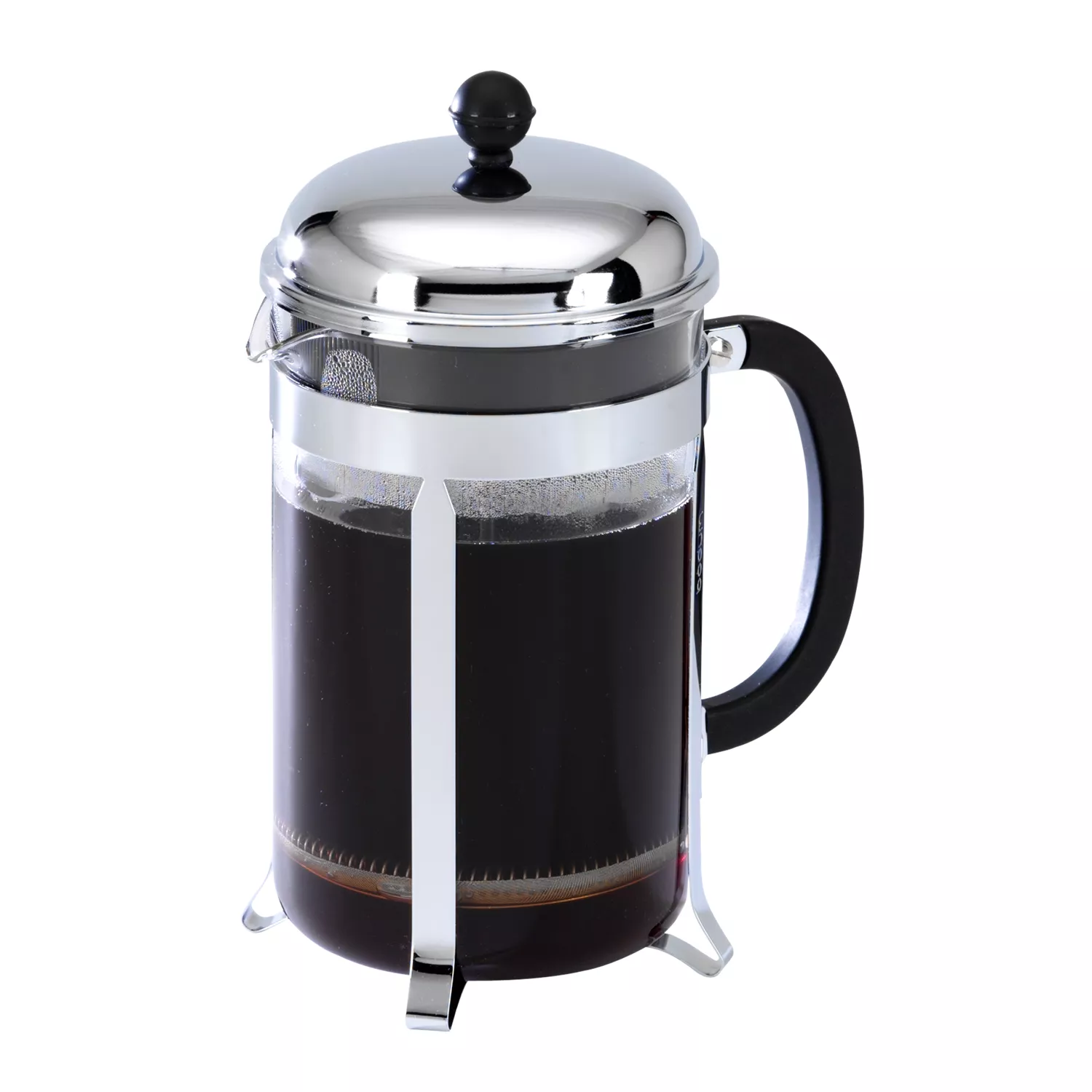 Bodum Chambord 6-Ounce Stainless-Steel Stovetop Espresso Maker