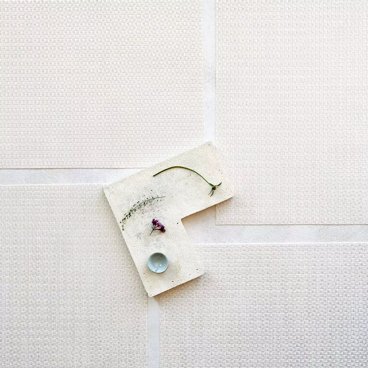 Chilewich Origami Pearl Placemat, 19&#34; x 14&#34;