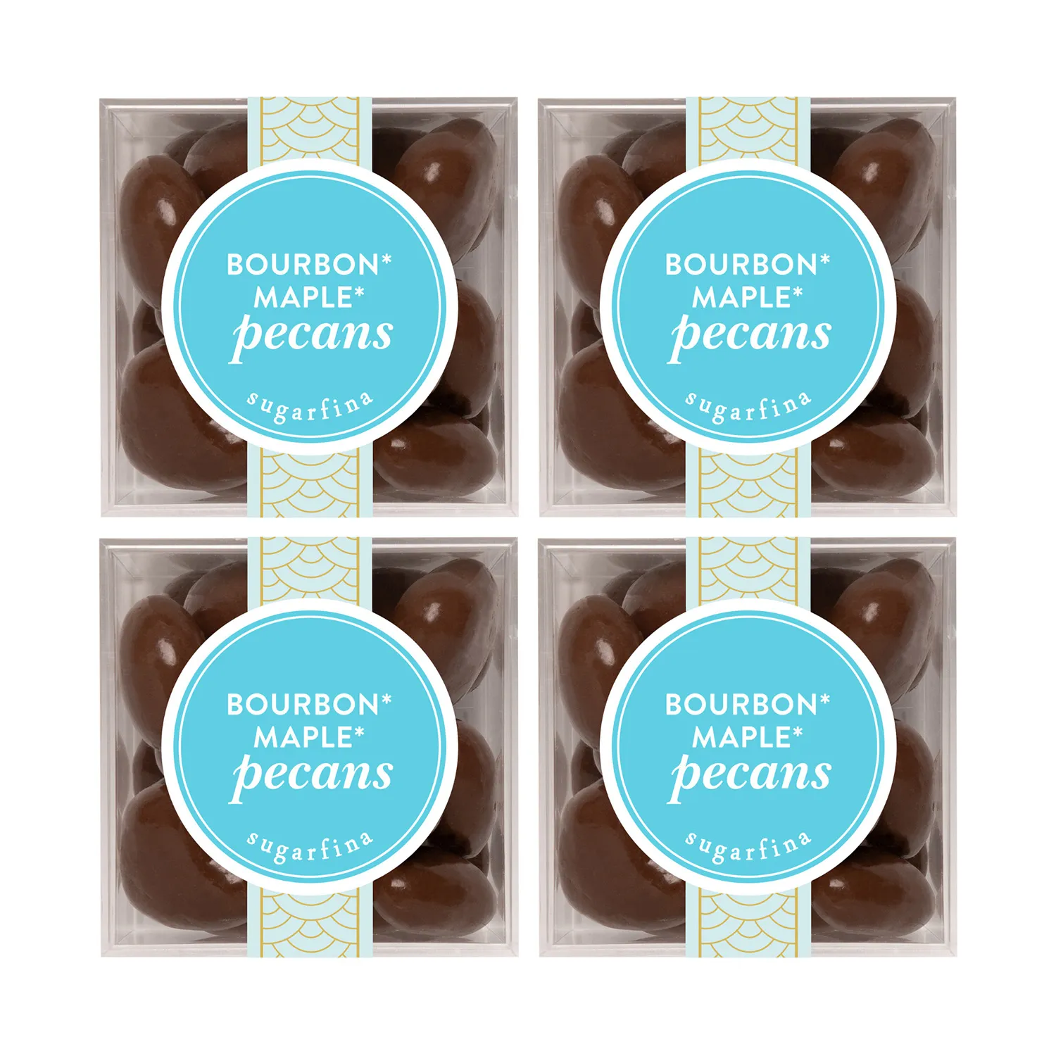 Sugarfina Bourbon Maple Pecans, Set of 4
