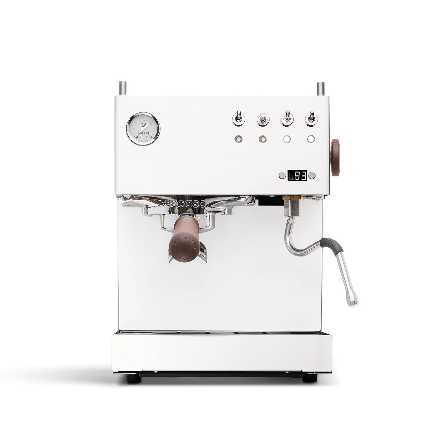 Ascaso Steel Uno Programmable Espresso Machine with PID Controller & Single Thermoblock 