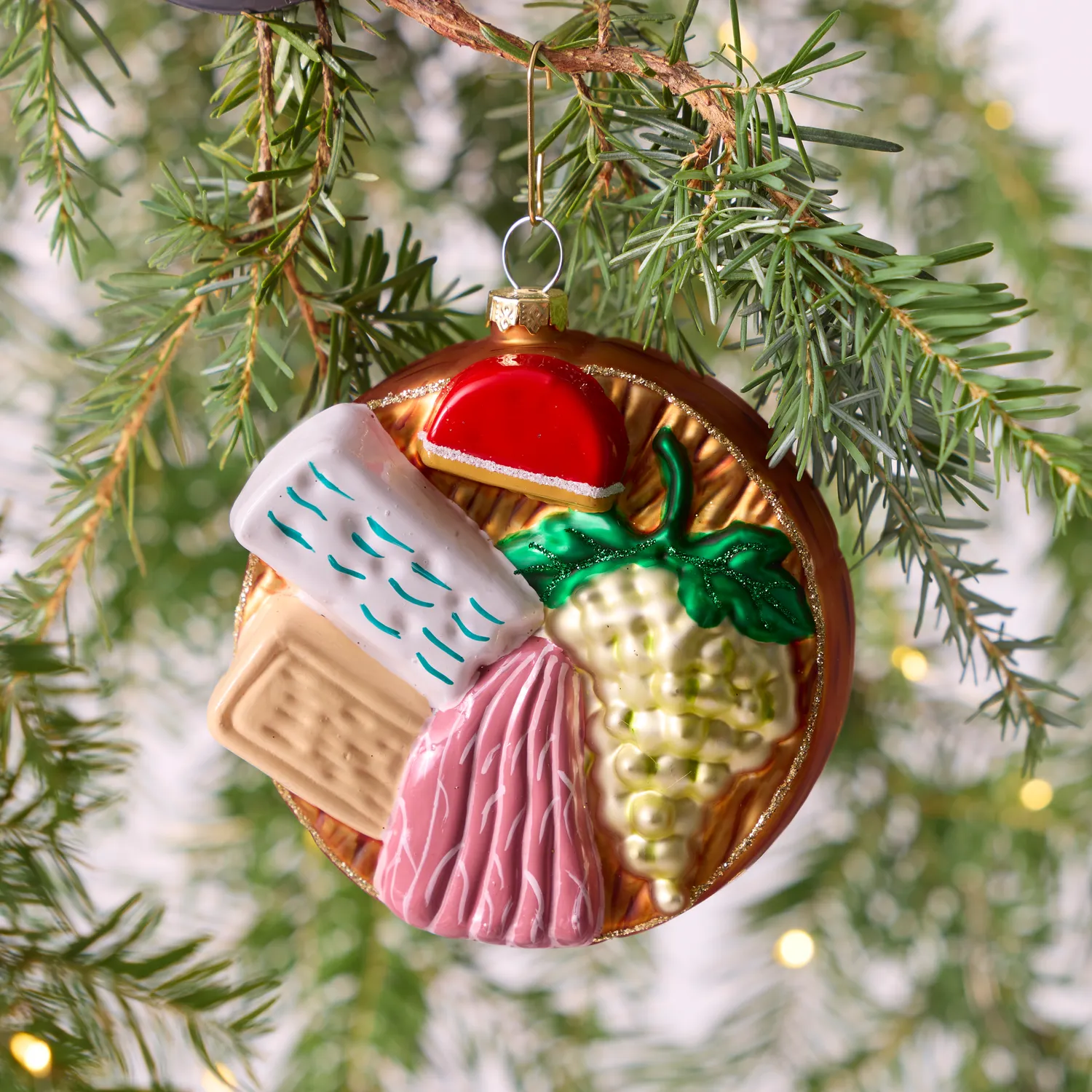 Sur la table Charcuterie Ornament