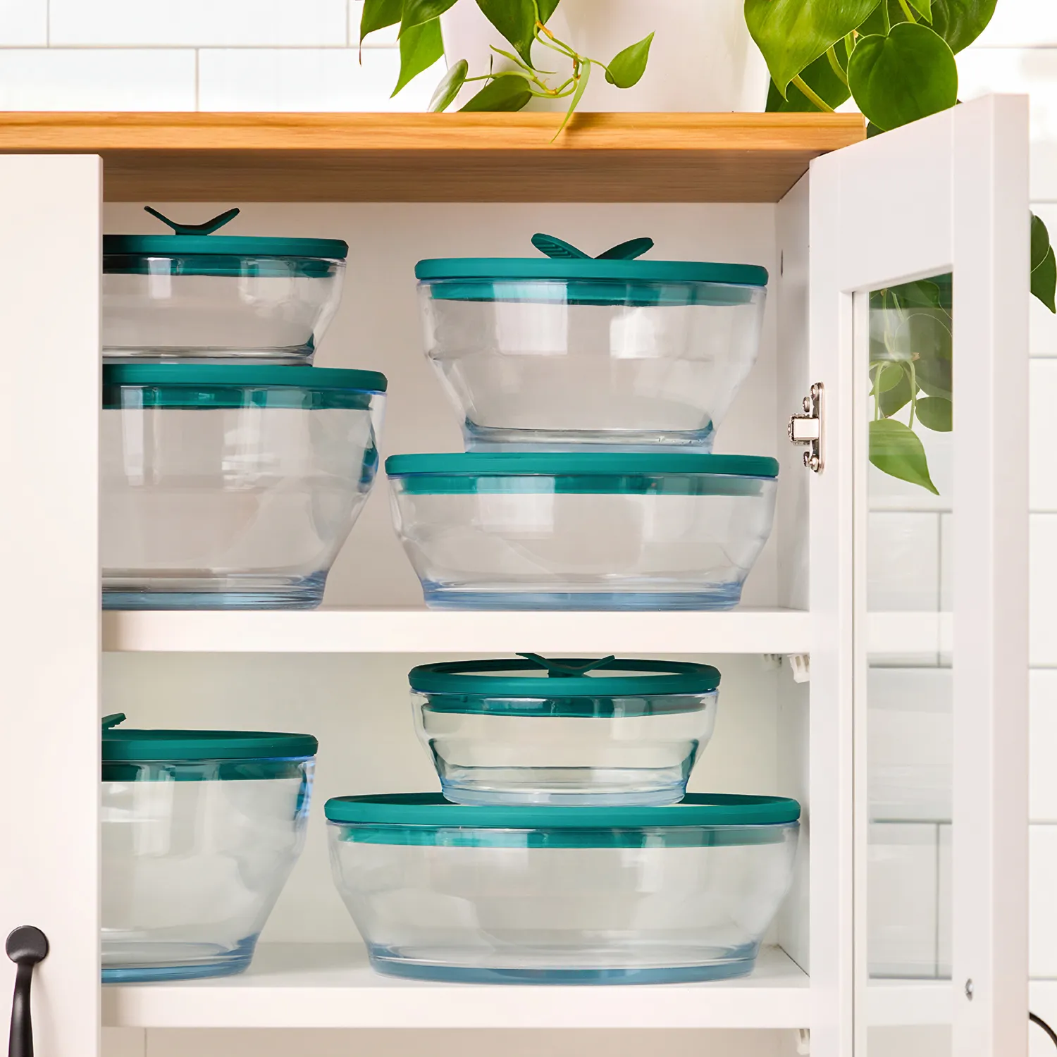 Anyday Microwave Round Glass Dish Sets