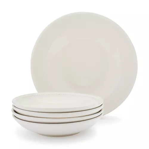 Sur La Table Pearl Stoneware Pasta Bowl Set, Set of 5