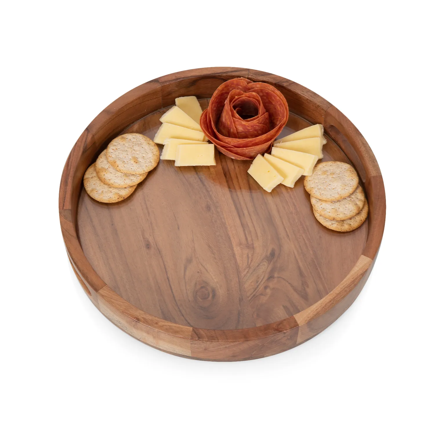 Picnic Time Barista Serving Tray w/ Glass Insert