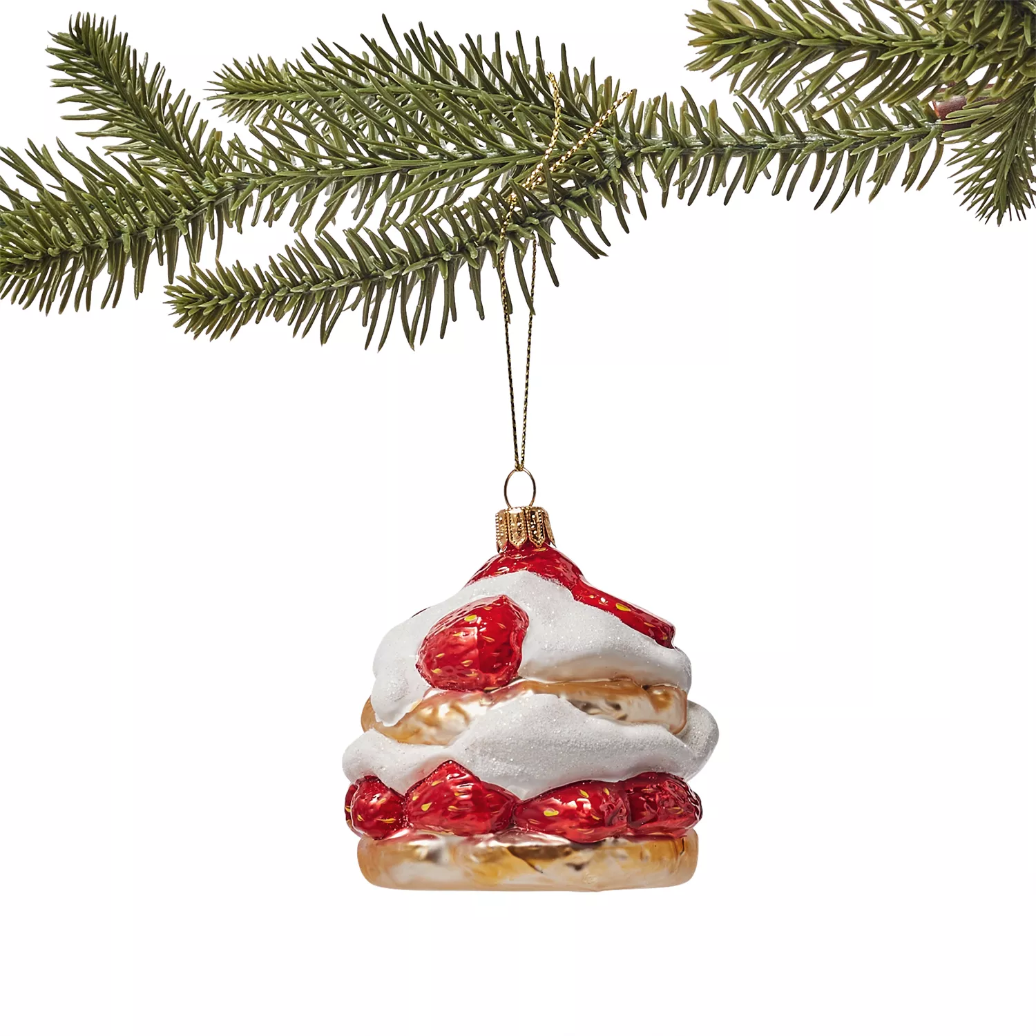 Sur La Table Strawberry Shortcake Ornament