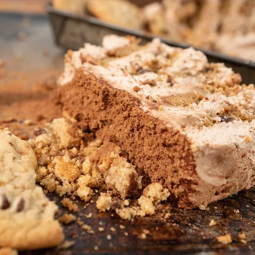 Stale Chocolate Chip Cookie Icebox Cake