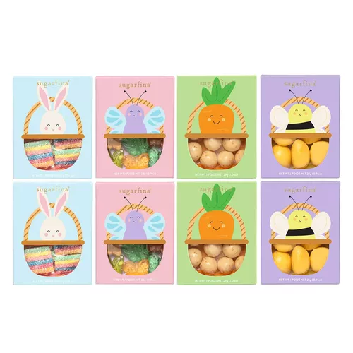 Sugarfina Easter 4-Piece Character Taster Pack, Set of 2