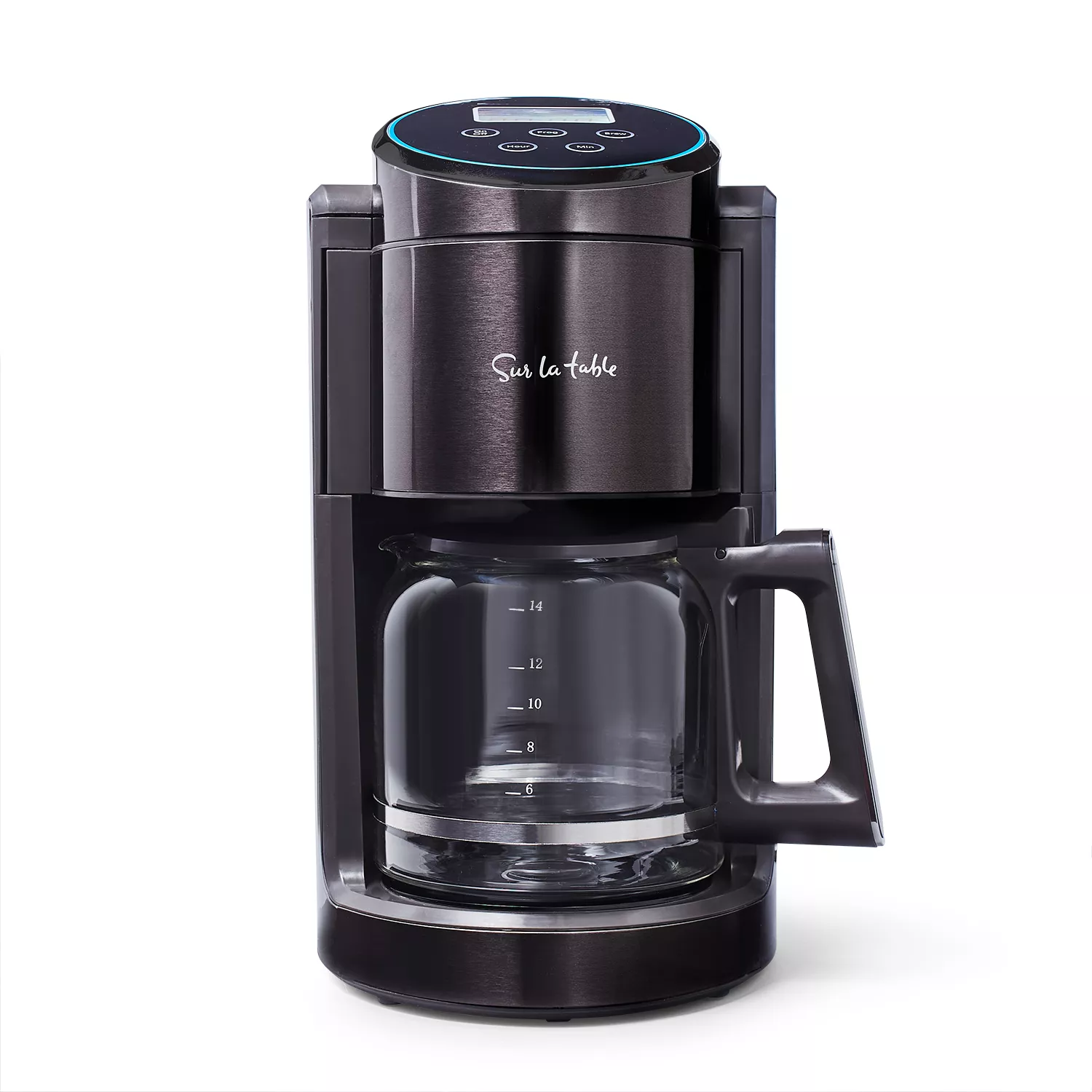 Sur La Table 12 Cup Coffeemaker with Thermal Carafe and Touchscreen Display  Pepper Black SLT-4104 - Best Buy