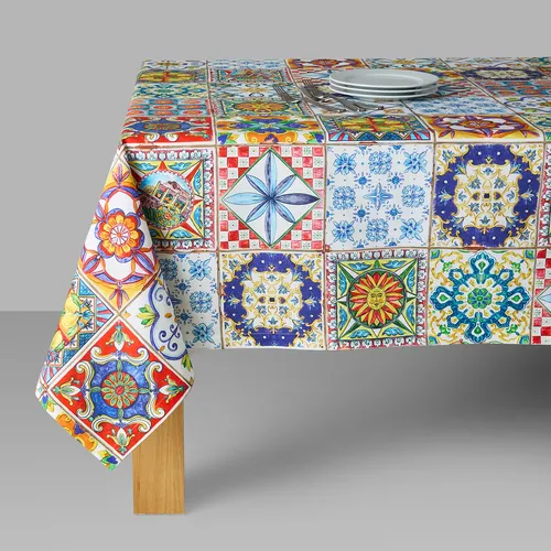 Tessitura Tile Tablecloth