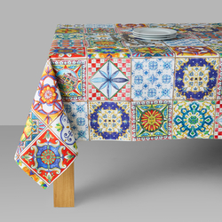 Tessitura Tile Tablecloth