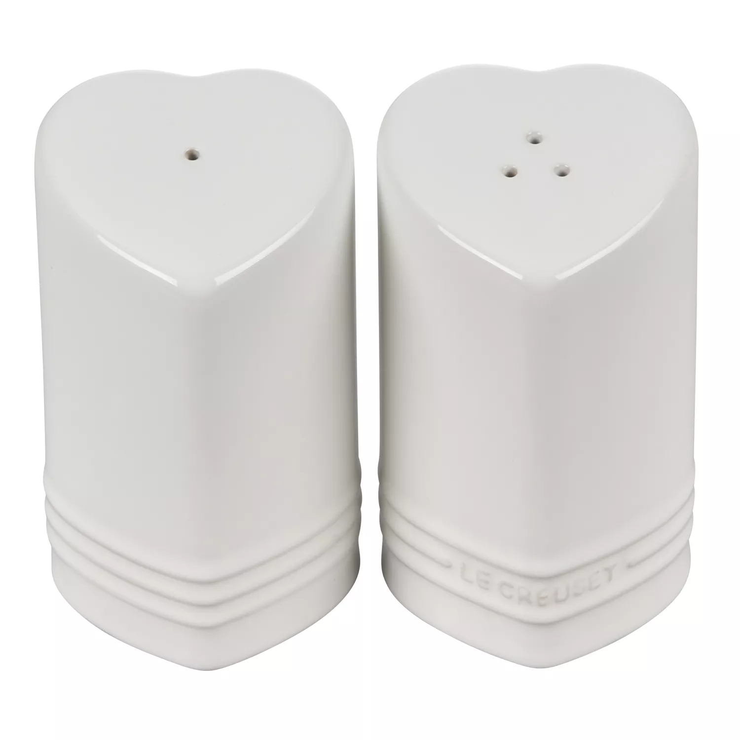 Le Creuset Heart Salt & Pepper Shaker Set 
