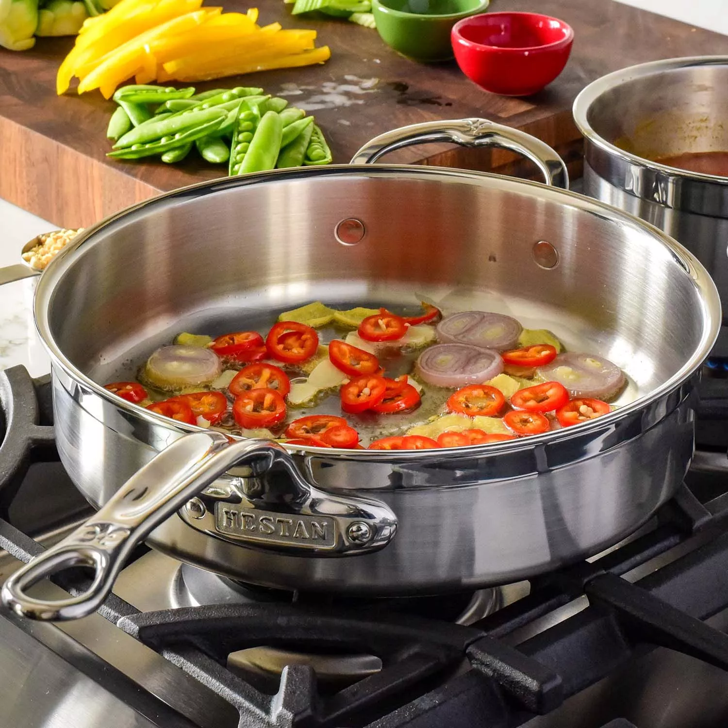 Hestan ProBond Stainless Steel Sauté Pans