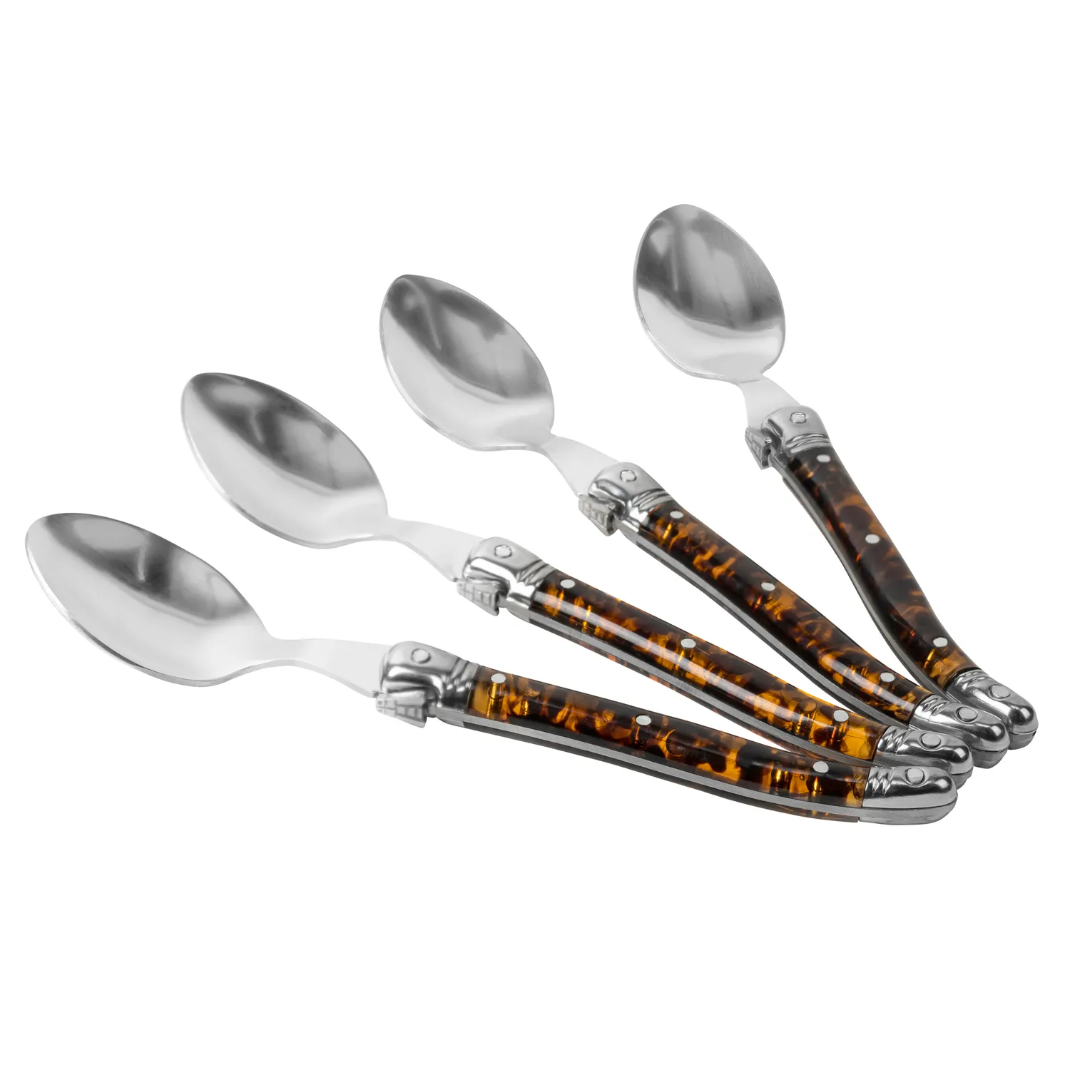 French Home Laguiole Coffee Spoons, Set of 4