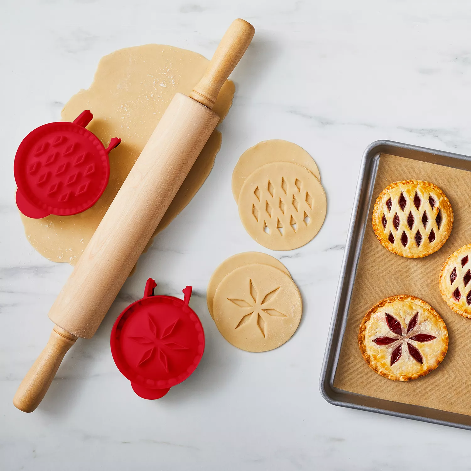 Tart and Pie Molds - Mini Silicone Molds - Wilton