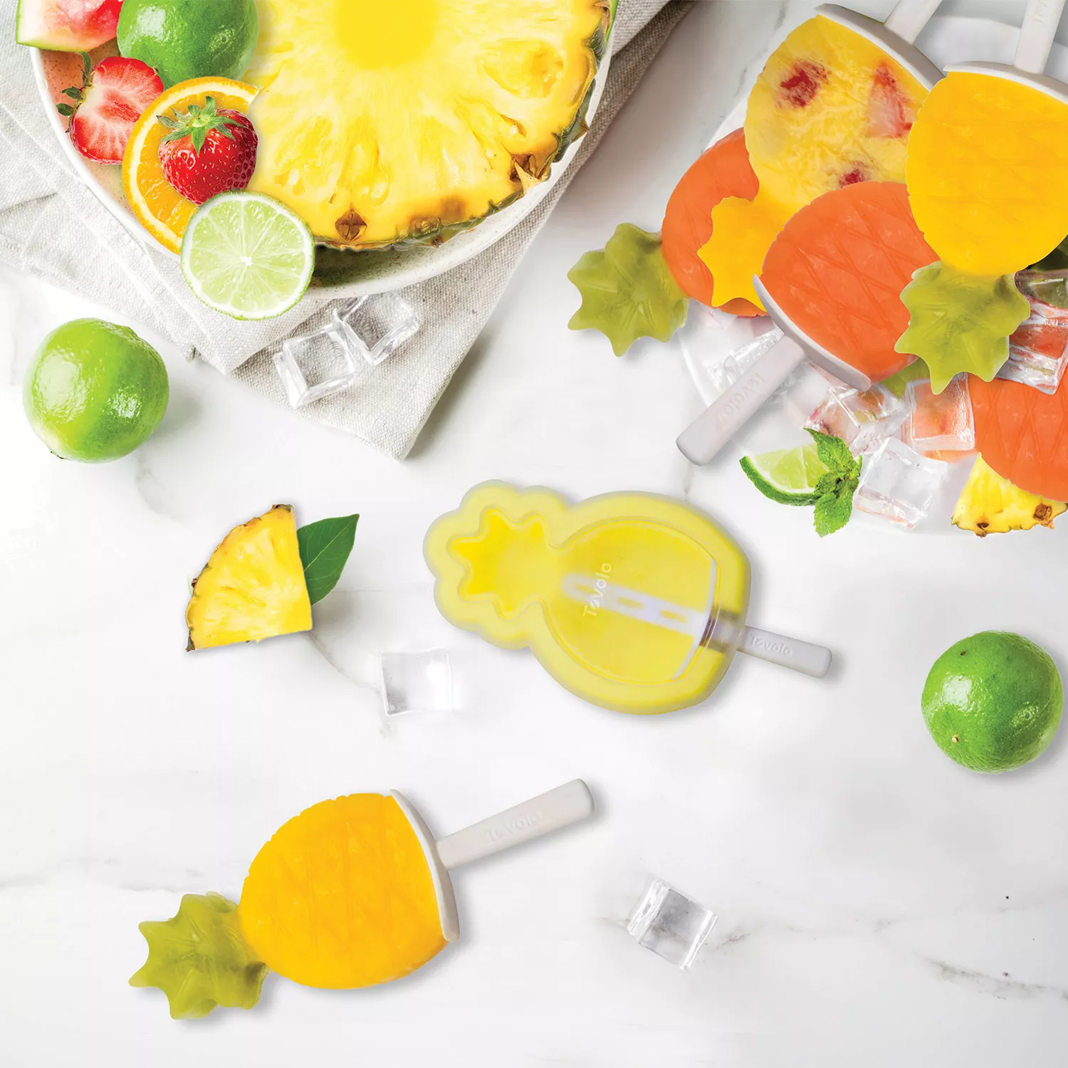 Tovolo Set of 5 Classic Ice Pop Molds