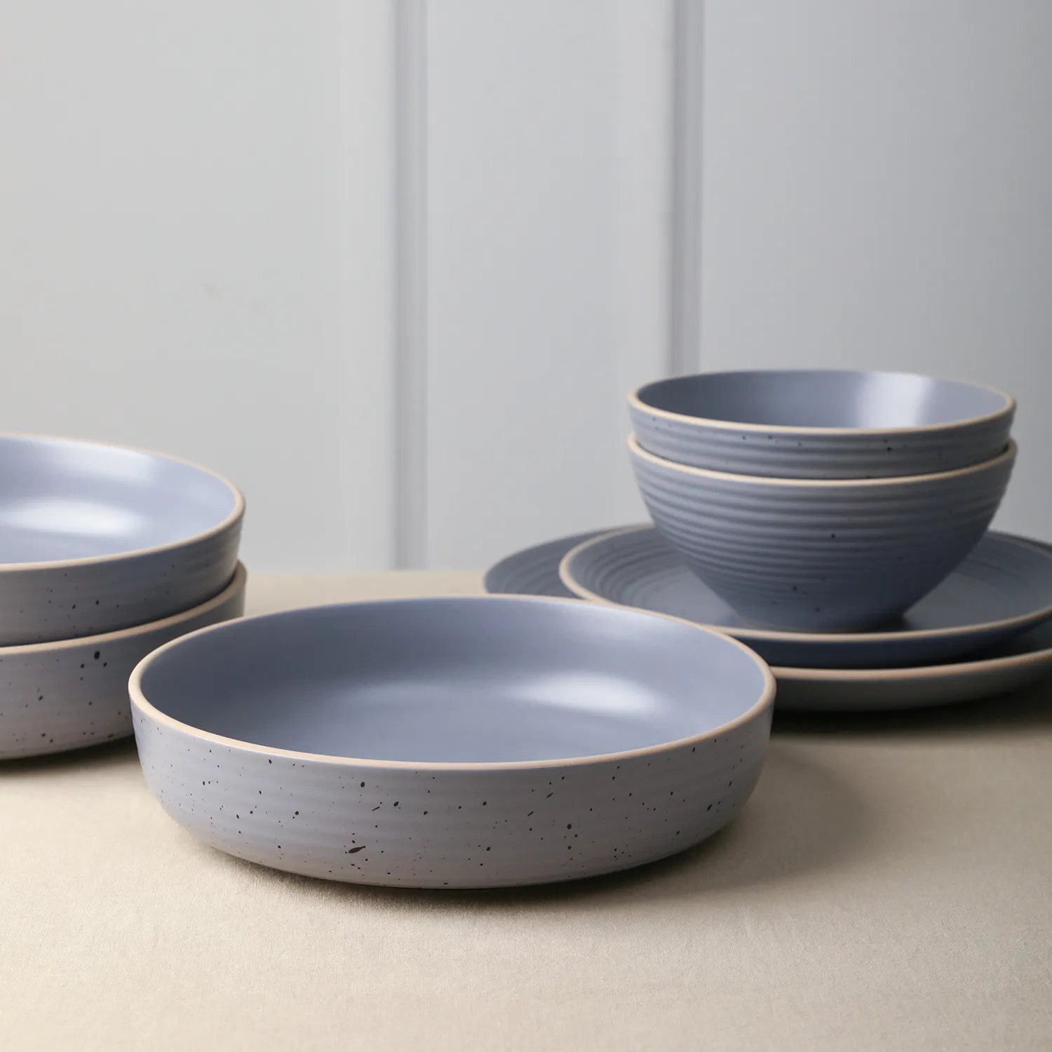 Stone Lain Lauren Stoneware 16-Piece Dinnerware Set