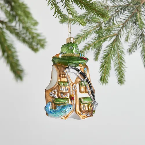 Sur La Table Fishing Vest Ornament