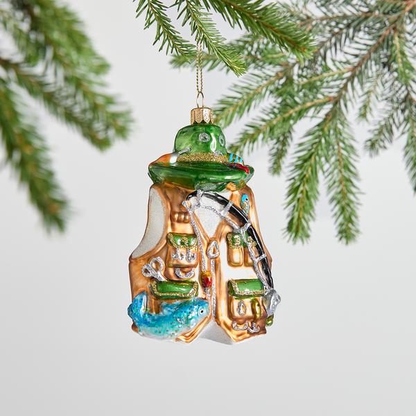 Sur La Table Fishing Vest Ornament