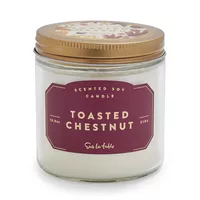 Sur La Table Toasted-Chestnut Soy Candle, 10.9 oz.