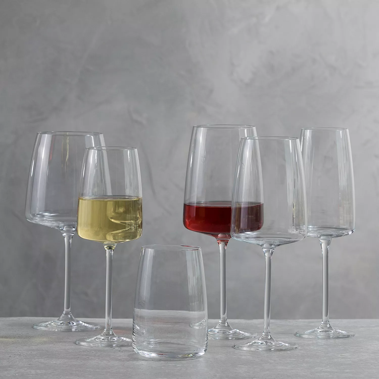 Schott Zwiesel Sensa Soft-White Wine Glasses, Set of 6
