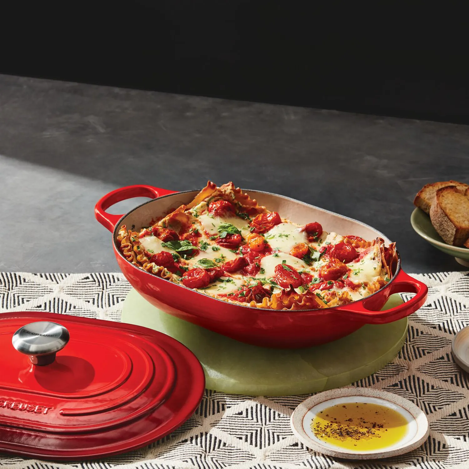 Le Creuset Signature Oval Casserole, 3.75 Qt.