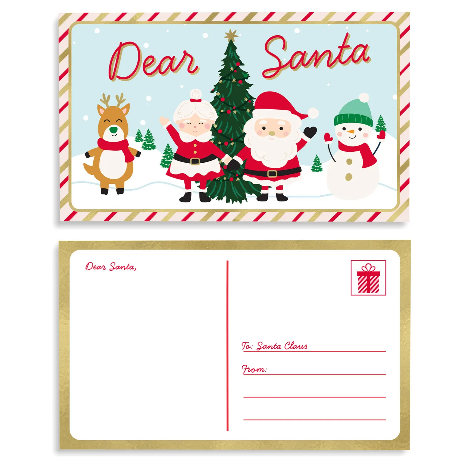 Sugarfina Letters to Santa Bento Box, Set of 2