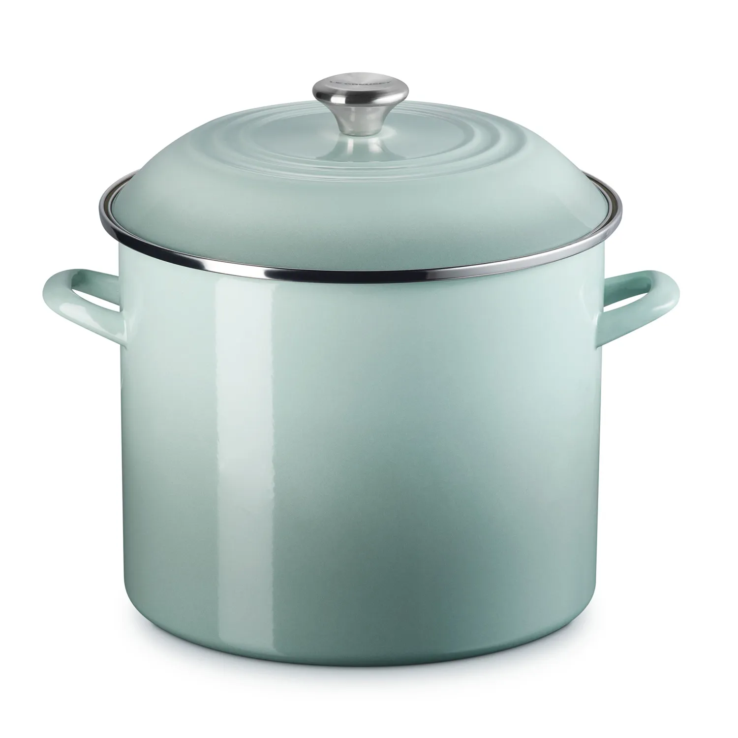 Le Creuset Enameled Steel Stockpot with Stainless Steel Knob, 16 qt.