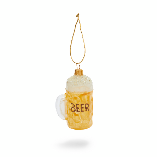 Beer Mug Glass Ornament