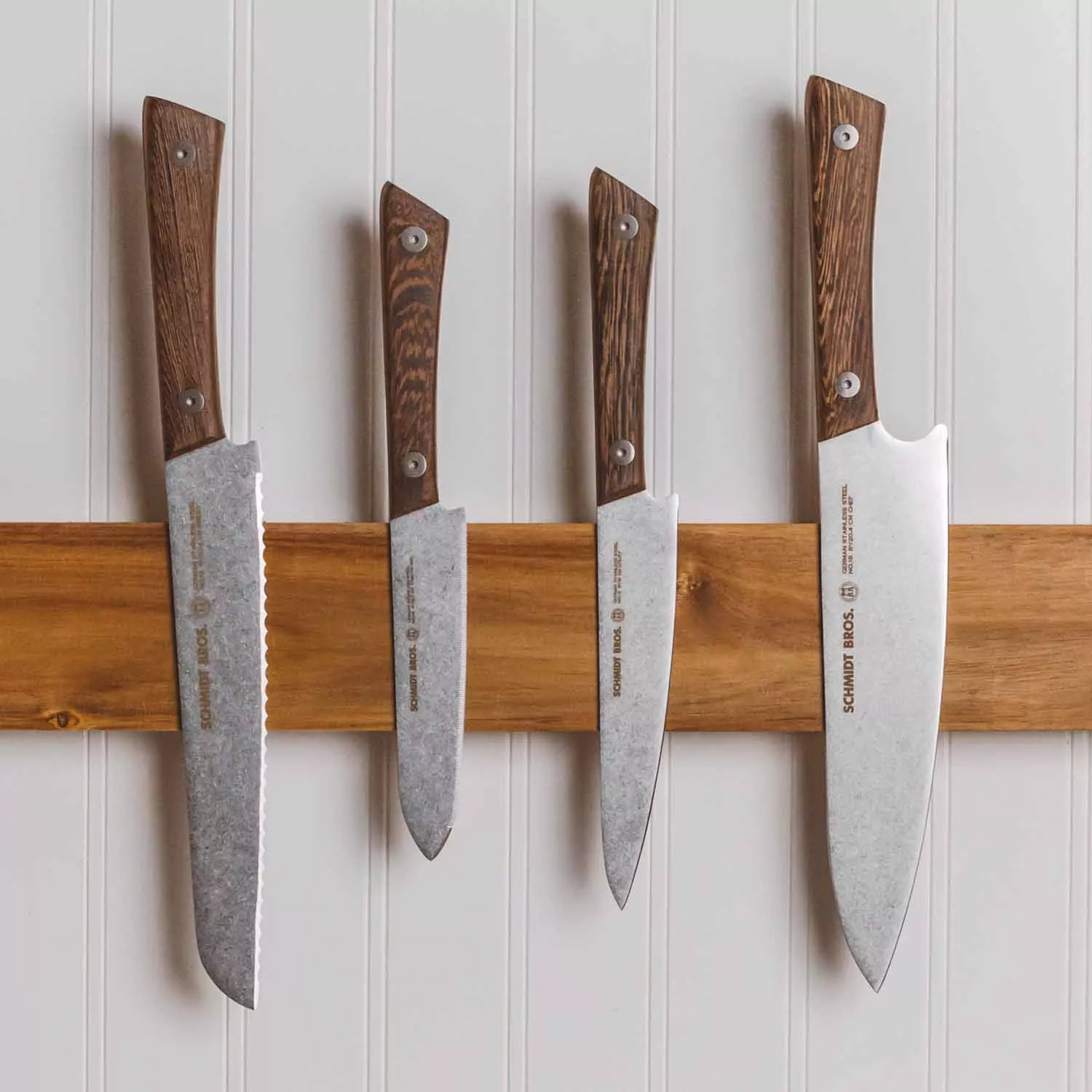 Schmidt Brothers Cutlery Acacia Magnetic Wall Bar