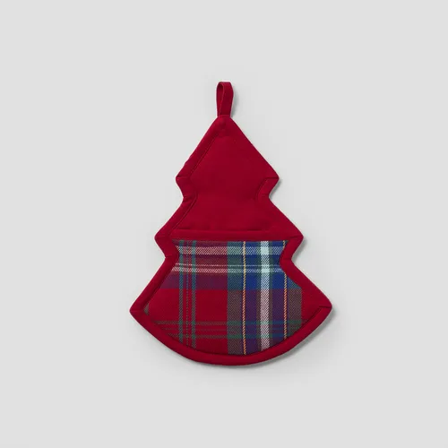 Sur La Table Plaid Tree Pot Holder