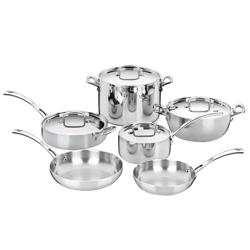Cuisinart French Classic Stainless Steel 10-Piece Cookware Set cooking with the best pans ever